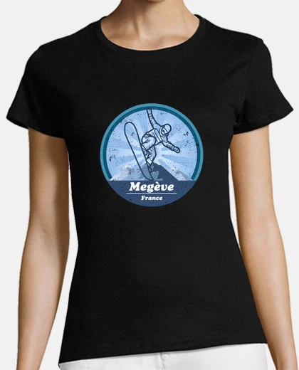 Tee-shirt Megève Snowboard