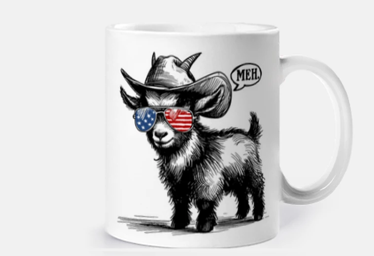 Taza MEH CABRA GAFAS DE SOL ESTADOS UNIDOS