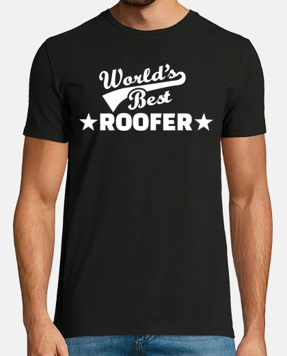 Tee-shirt meilleur couvreur du monde