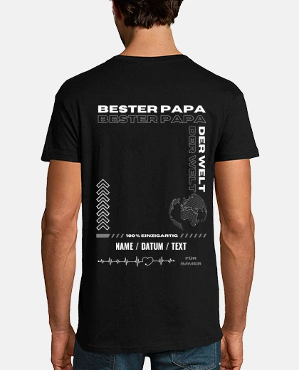 Tee-shirt meilleur papa - w