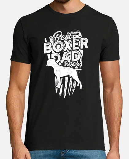 Tee-shirt meilleur papa boxeur de tous les temps 