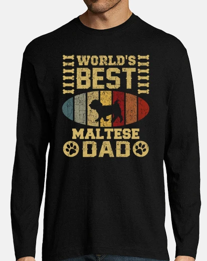 Tee-shirt meilleur papa maltais