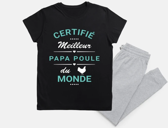 Meilleur papa poule cadeau fête des pèr fete des peres idee cadeau