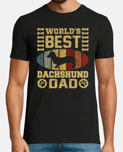 Tee-shirt meilleur papa teckel
