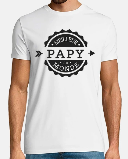 Tee-shirt Meilleur papy du monde
