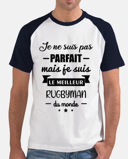Tee-shirt Meilleur rugbyman cadeau rugby
