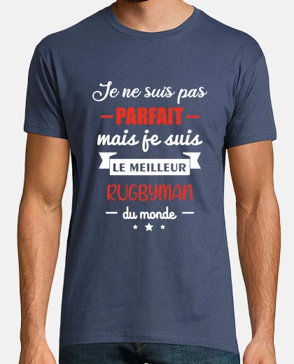 Tee-shirt Meilleur rugbyman cadeau rugby