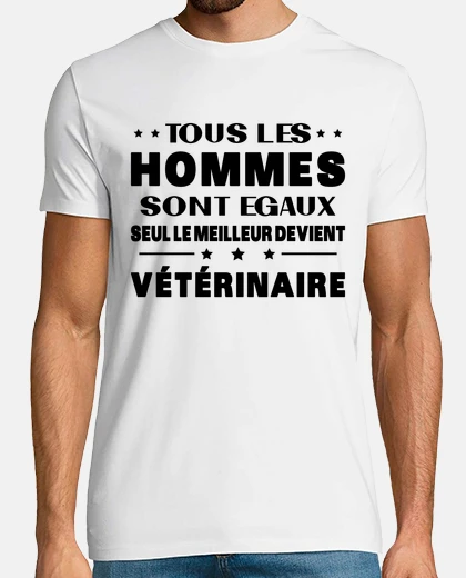 Tee-shirt Meilleur Vétérinaire Cadeau Drole