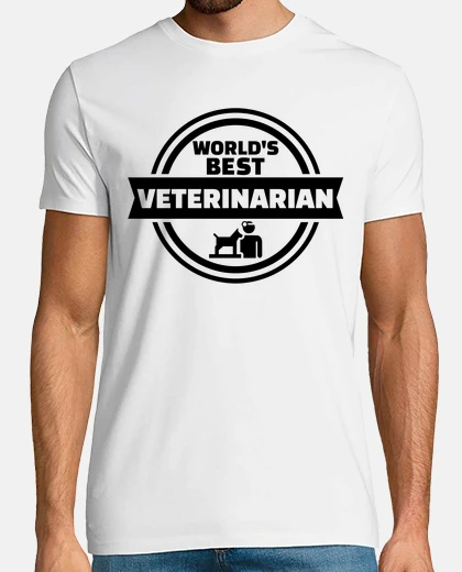 Tee-shirt meilleur vétérinaire de monde