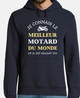 Sweat discount motard humoristique