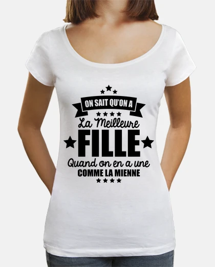 Tee-shirt meilleure fille