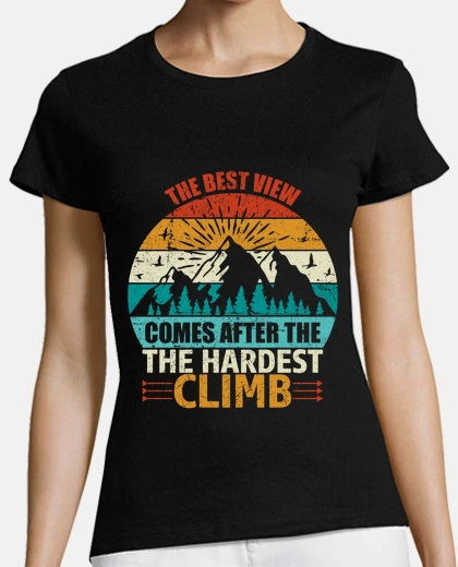 Tee-shirt meilleure vue montée la plus difficile