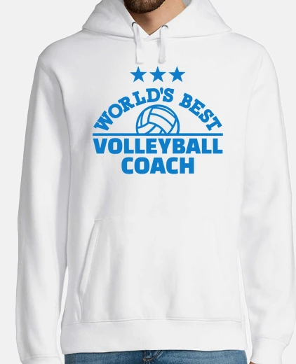 Sudadera mejor entrenador de voleibol del mundo