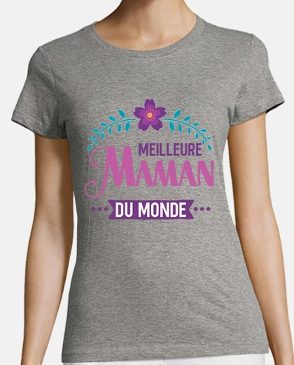 Playera mejor mamá del mundo regalo de mamá