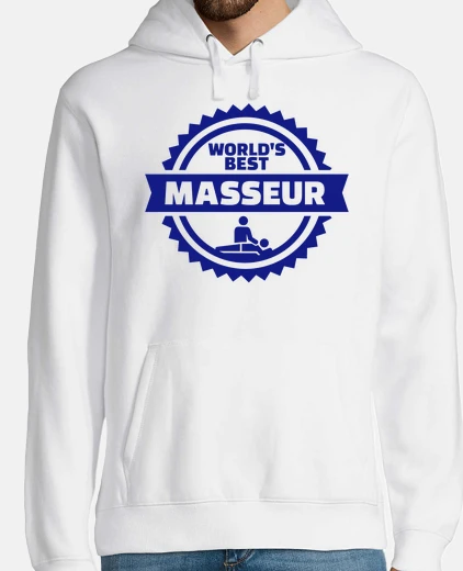 Sudadera mejor masajista del mundo