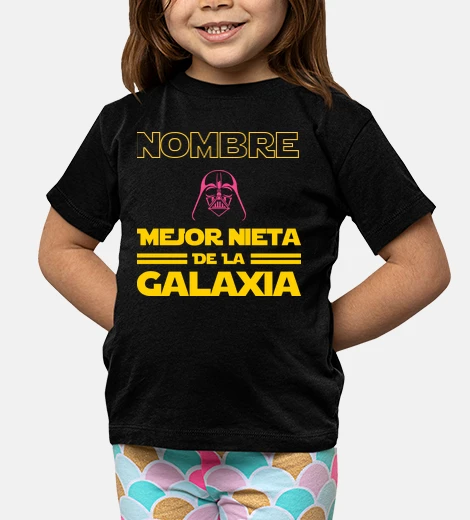 Ropa Mejor Nieta de la Galaxia, Día del Padre, Personalizada