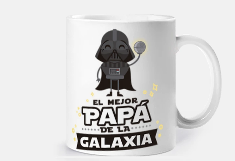 Mejor papá de la galaxia regalo original dia padre