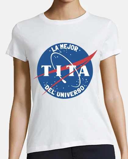 Camiseta Mejor Tita NASA BLANCO