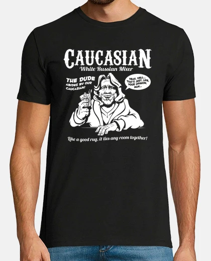 Tee-shirt mélangeur caucasien