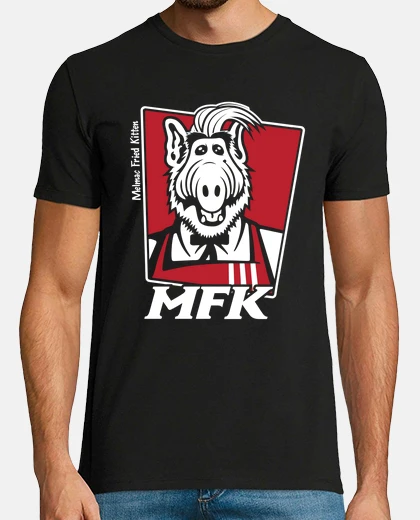 Camiseta melco frito gatito (alf)