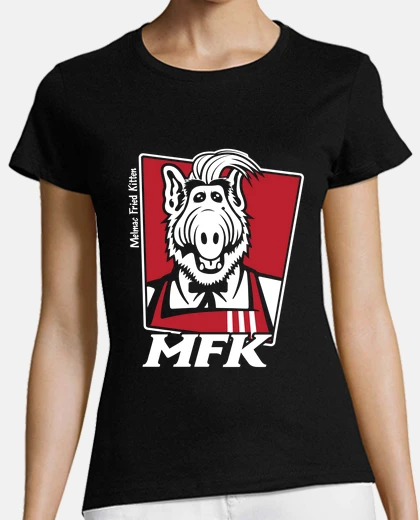Playera melco frito gatito (alf)