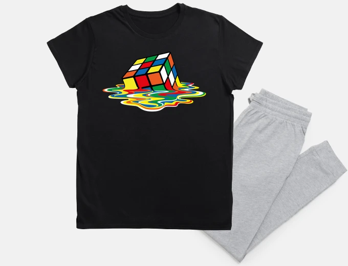 Pyjama melted geek cube