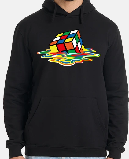 Hoodie melted geek cube