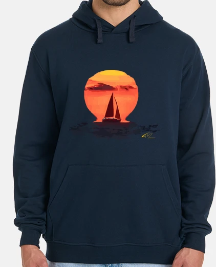 Hoodie Men, hoodie, navy
