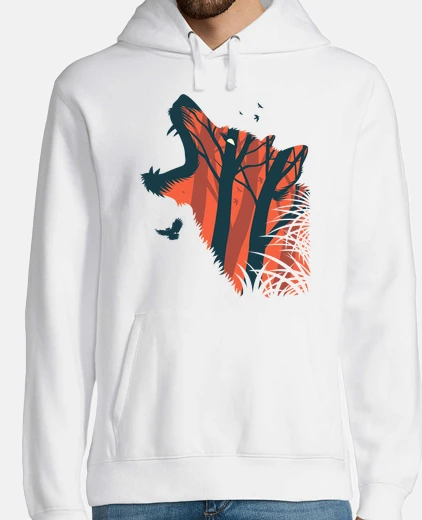 Hoodie Men, hoodie, white