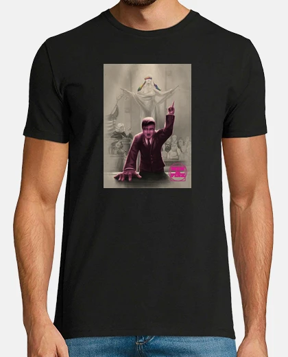 T-shirt men in rosa avvocato