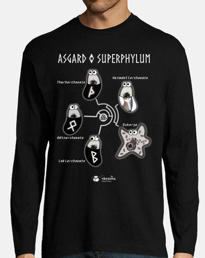 T-shirt Men, long sleeve, black