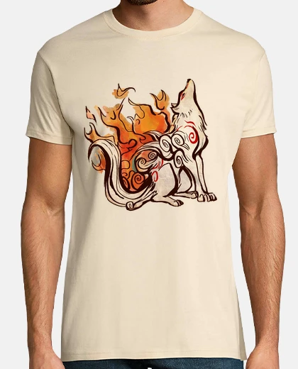T-shirt Men, short sleeve, cream, top quality