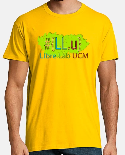 T-shirt Men, short sleeve, lemon yellow, high quality
