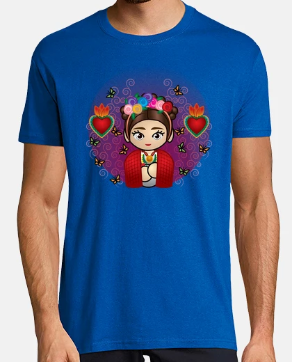 T-shirt Men, short sleeve, royal blue, top quality