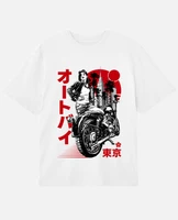 Urban japanese motorcycle t-shirt | tostadora