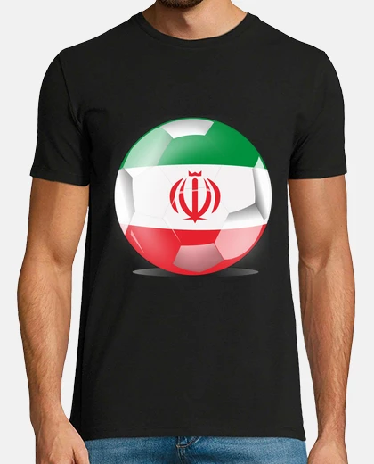 T-shirt men&#39;s supporter jersey, world cup 2022 iran team