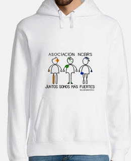 men&#39;s black letters hoodie