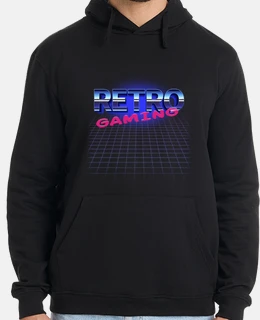 Men, hoodie, black