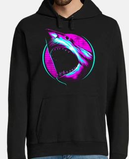 Men, hoodie, black