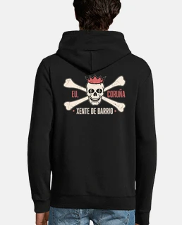 Men, hoodie, black
