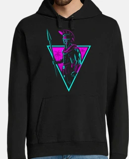Men, hoodie, black