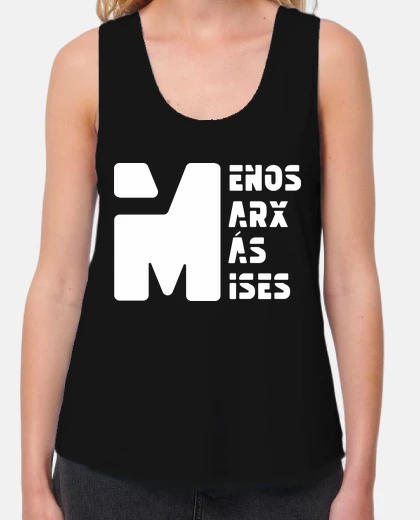 Camiseta Menos Marx Más Mises