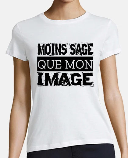 Playera menos sabio que mi imagen