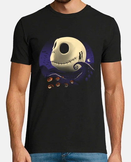 T-shirt mens delle zucche e degli incubi