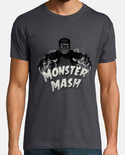 T-shirt mens mostro di poltiglia