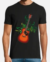 ADSB★UNISEX GUITAR T-SHIRT★すてきな男性の夏シャツ Men Tshirt Guitar Print | Shirt Guitar Print | Shirts Youth