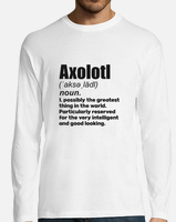 Axolotl pet lover gifts definition. Perfect present for mother dad friend  him or her Art Print by Serenity by Alex