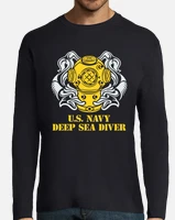 navy diver shirt