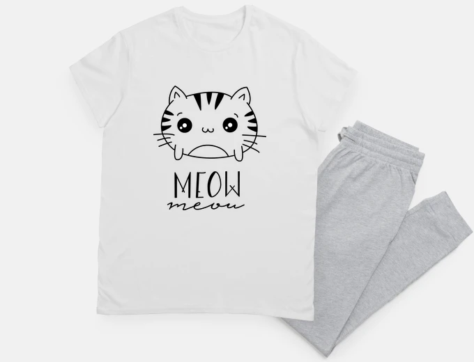 Pyjama meow meow