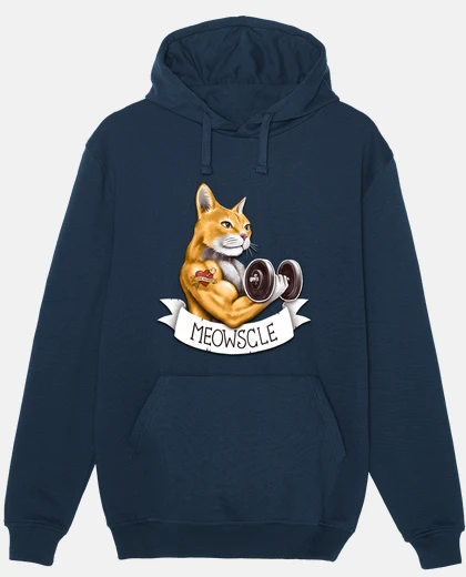 Sudadera meowscle